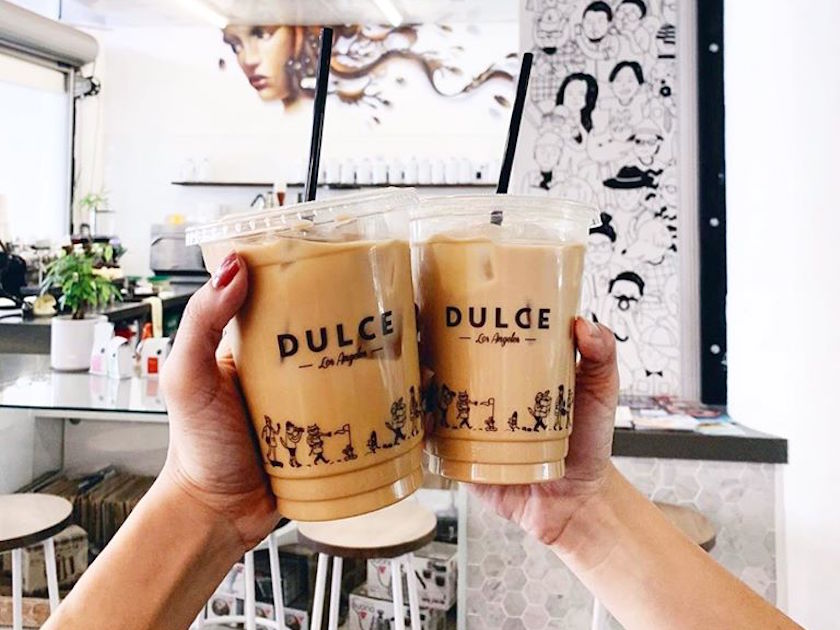 Cafe Dulce DTLA Iced Coffee
